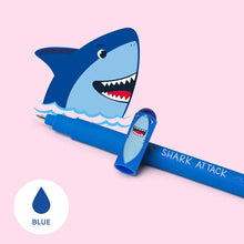 Load image into Gallery viewer, "Shark Attack" Shark Erasable Gel Pen - Erasable Pen