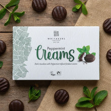 Load image into Gallery viewer, Dark Chocolate Mint Fondant Creams (150g)