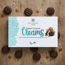 Load image into Gallery viewer, Dark Chocolate Salted Caramel Fondant Creams (150g)