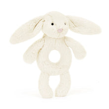 Load image into Gallery viewer, Jellycat Bashful Cream Bunny Ring Rattle