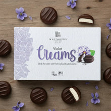Load image into Gallery viewer, Dark Chocolate Violet Fondant Creams (150g)