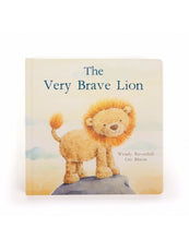 Load image into Gallery viewer, Jellycat The Very Brave Lion Book