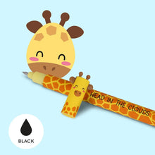 Load image into Gallery viewer, "Head In The Clouds" Giraffe Erasable Gel Pen - Erasable Pen
