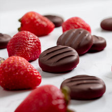 Load image into Gallery viewer, Dark Chocolate Strawberry Fondant Creams (150g)
