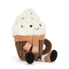 Load image into Gallery viewer, Jellycat Amuseables Scarffles Hot Chocolate
