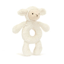 Load image into Gallery viewer, Jellycat Bashful Lamb Ring Rattle
