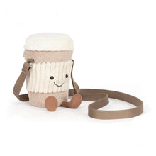 Load image into Gallery viewer, Jellycat Amuseables Perkle Coffee Shoulder Bag
