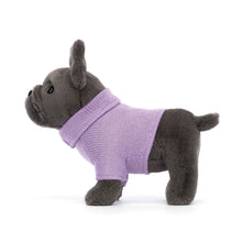Load image into Gallery viewer, Jellycat Sweater French Bulldog Purple
