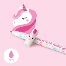 Load image into Gallery viewer, "Believe In Magic" Unicorn Erasable Gel Pen - Erasable Pen
