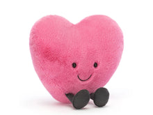 Load image into Gallery viewer, Jellycat Large Hot Pink Love Heart
