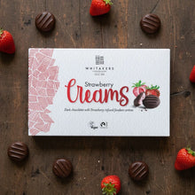 Load image into Gallery viewer, Dark Chocolate Strawberry Fondant Creams (150g)
