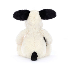 Load image into Gallery viewer, Jellycat Medium Bashful Black &amp; Cream Puppy
