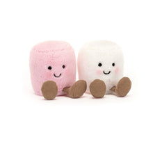 Load image into Gallery viewer, Jellycat Amuseables Pink And White Marshmallows
