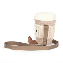 Load image into Gallery viewer, Jellycat Amuseables Perkle Coffee Shoulder Bag
