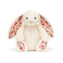 Load image into Gallery viewer, Jellycat Little Blossom Cream Bunny &#39;Berry’
