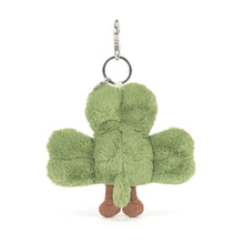 Load image into Gallery viewer, Jellycat Amuseables Siofra Shamrock Bag Charm
