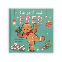 Load image into Gallery viewer, Jellycat Gingerbread Fred Book
