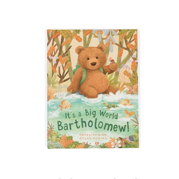 Jellycat It's A Big World Bartholomew Book