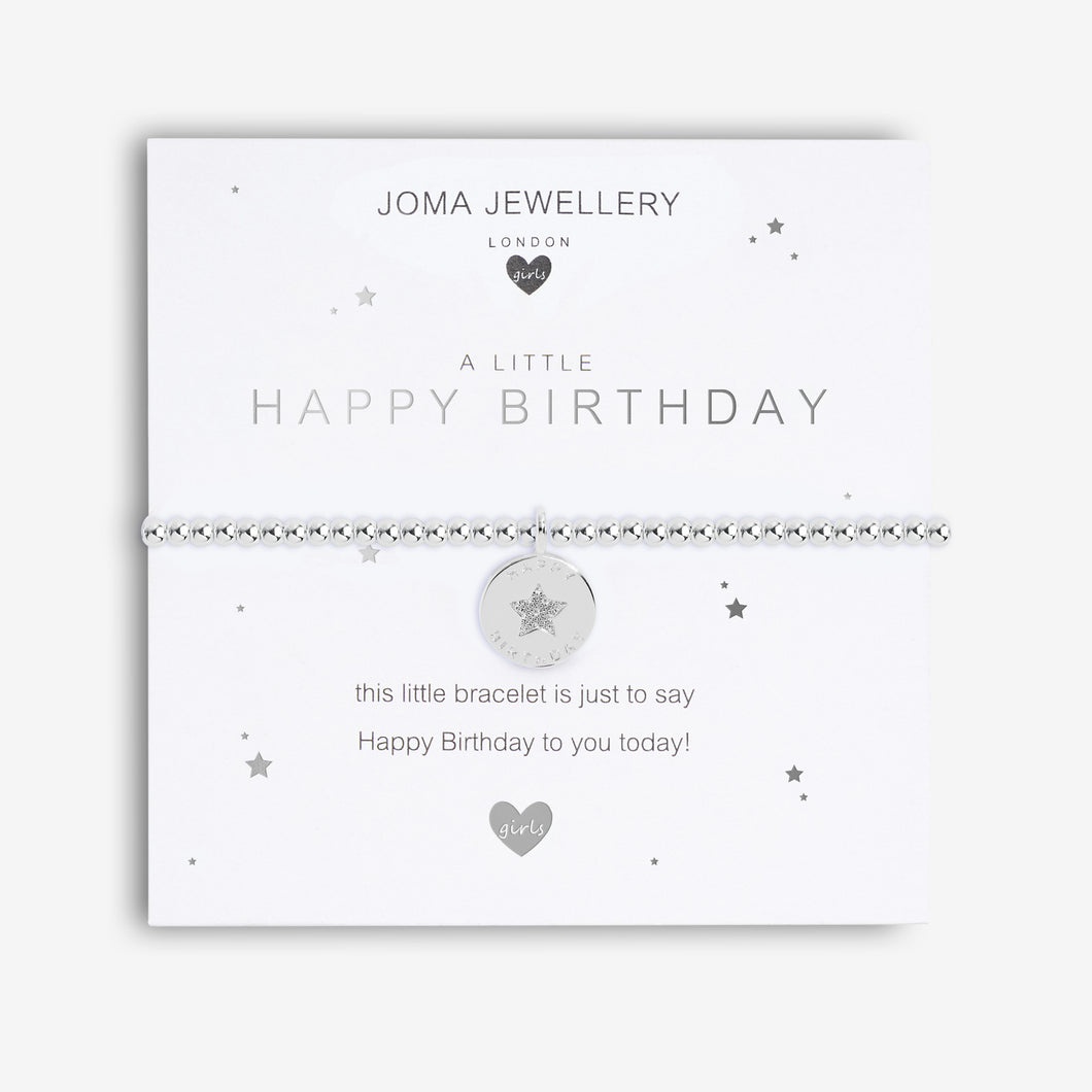 Joma Children's A Little happy Birthday Bracelet