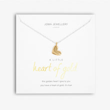 Load image into Gallery viewer, Joma A Little Heart Of Gold Necklace

