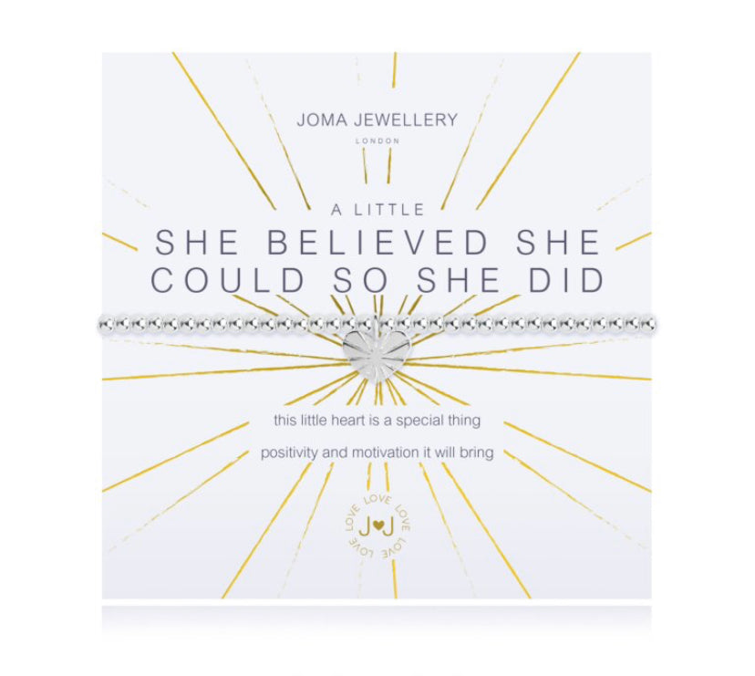 Joma A Little She Believed She Could So She Did