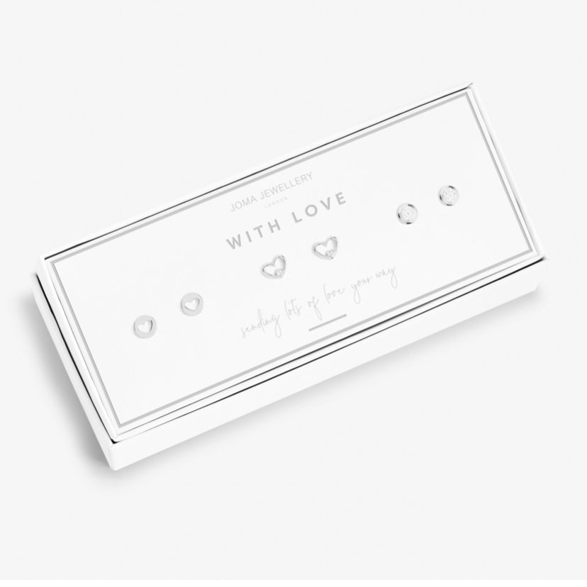Joma Occasion Earring Box With Love