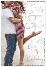 Load image into Gallery viewer, Jonny Javelin To My Gorgeous Girlfriend With Love On Your Birthday
