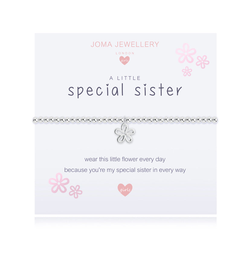 Joma Children's A Little Special Sister Bracelet
