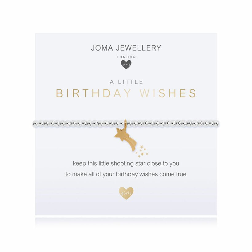 Joma Children's A Little Birthday Wishes Bracelet