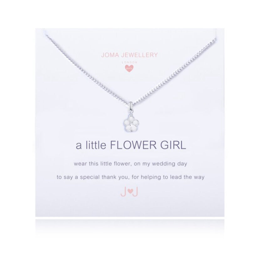Joma Children's A Little Bridesmaid Necklace