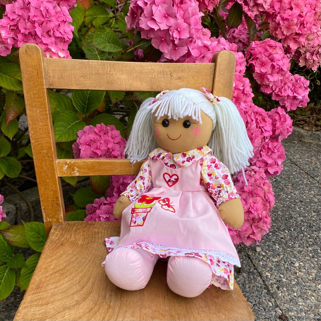 Rag Doll Flower Pot
