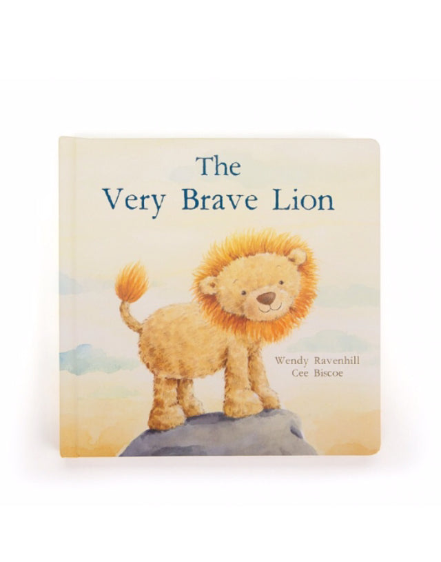Jellycat The Very Brave Lion Book